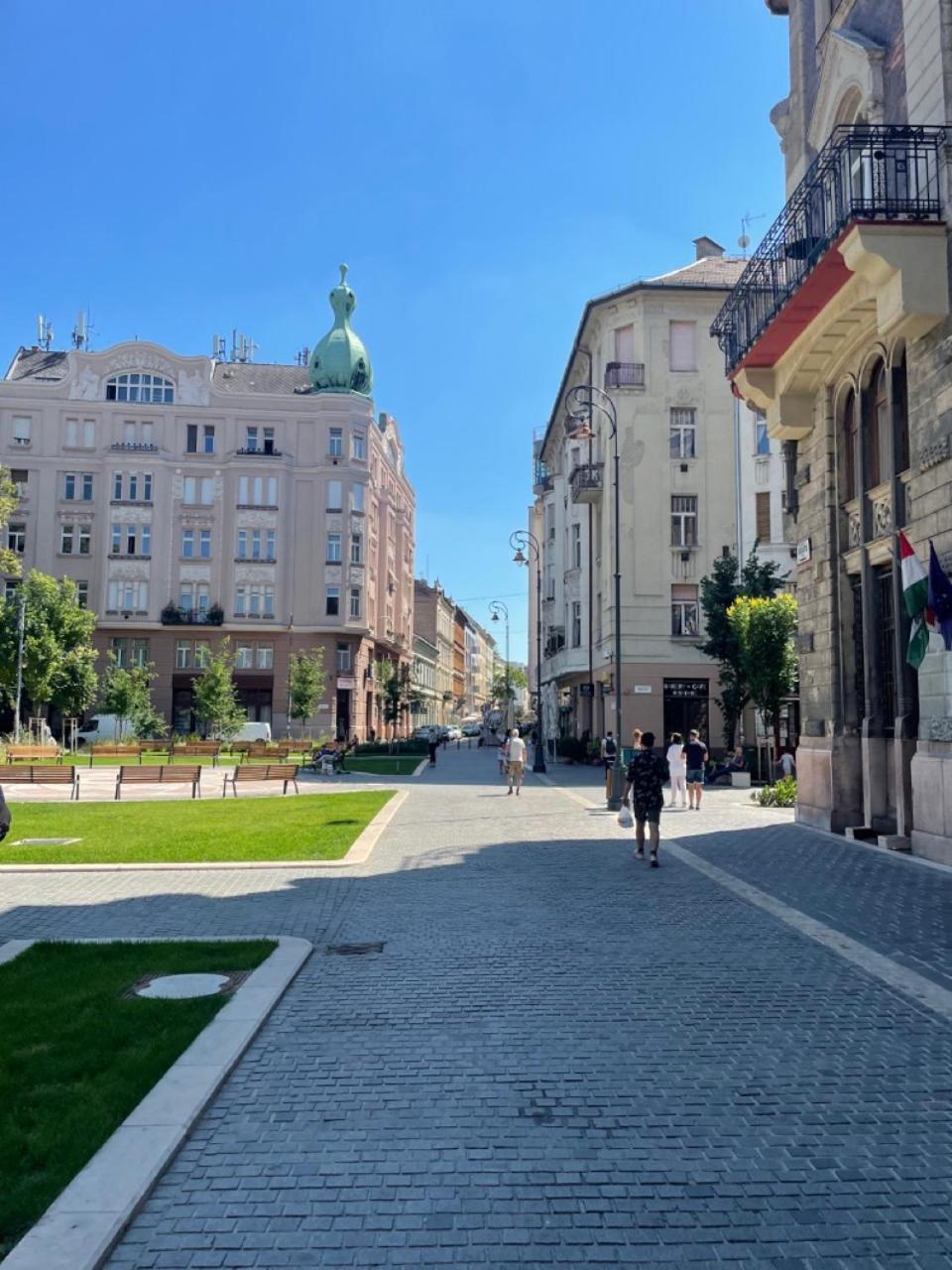 Bakats Square Premium Apartment With Ac Budapeşte Dış mekan fotoğraf